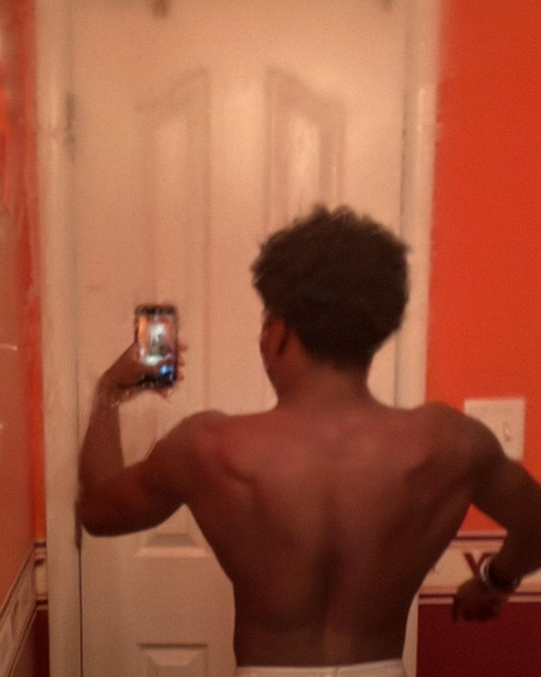 Before, back
